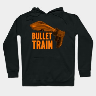 Cool Awesome Bullet Train Original Photographic Gun Art For Gun Fans Hoodie